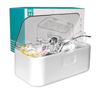 Nettoyeur Ultrasons, 800ML Nettoyeur Ultrason Lunettes, 49 kHz Ultrasonic Cleaner, Nettoyant Ultrason Bijoux avec 5 Réglages de Temps, Bac a Ultrason pour Lunettes de Vue, Bijoux, Montres, Dentier