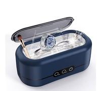 Nettoyeur Ultrasons, Bac a Ultrason 350 ML, 48000HZ Nettoyeur Lunettes, Professionnel Nettoyeur Ultrason Bijoux,Ultrasonic Cleaner pour Lunettes, Appareil de Argent, Lunettes, Montres, Anneaux