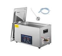 Nettoyeur Ultrasons Double Frequence 30L Bac Inox LED Display 28-40kHz Pour Pieces