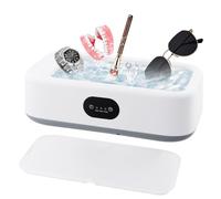 Nettoyeur Ultrasons Lunettes Bijoux, 49000HZ, 640ml Bac a Ultrason avec 3 Modes de Minuterie, Nettoyage 360°, 40W Nettoyant Lunettes de Vue, Ultrasonic Cleaner pour Bague Montres Collier Dentiers
