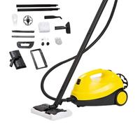Nettoyeur vapeur 2000 W, 4 bars, temps de chauffe 6,5 min, 1,8 L, avec kit de nettoyage des sols , buses et housse en microfibre