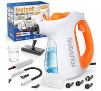 Nettoyeur Vapeur à Main Chauffage Rapide en 10 Secondes | Nettoyeur Vapeur Portable avec 11 Accessoires et Verrou de Sécurité, pour Cuisine, Salle de Bain, Sols, Vitres et Voiture