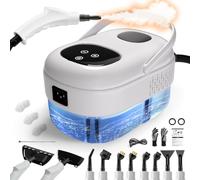 Nettoyeur Vapeur à Main, Haute Pression, Réservoir d'Eau 1,1 L, Blanc