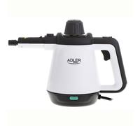 Nettoyeur Vapeur à Main Portable Multi-Usage sous Pression Débit de Vapeur 44g/m 2000W Blanc/Noir Adler AD7038
