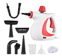 Nettoyeur Vapeur à Vapeur Multi-Usage avec 9 Accessoires, Nettoyeur à Vapeur,Vaporisateur à Vapeur 0,35 L,1050 W,Nettoyeur à Vapeur