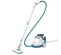 Nettoyeur vapeur traineau multifonction - BLACK & DECKER BHSMP2008-QS - 2000 W - 8 accessoires - 4 bars - Blanc / gris / bleu