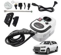Nettoyeur vapeur haute pression - Chauffage rapide 2500 W, multitâche puissant, surfaces de détartrantes, cuisine, salle de bain, accessoires polyvalents | Solution de voiture en