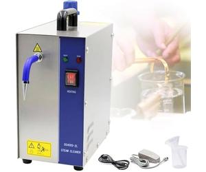Nettoyeur Vapeur Haute Pression Professionnel Pour Bijoux, Avec Pédale. Parfait Pour Les Bijouteries, Les Ateliers Et Une Utilisation À Domicile Ou En Voiture(2L standard)