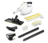 Nettoyeur vapeur Kärcher SC 1 Multi & Up Textile Edition, temps de chauffe : 30 s, surface utile : environ 30 m², réservoir : 0,2 l, poids : 1,6 kg, buse de sol EasyFix Large avec serpillière