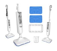 Nettoyeur vapeur multifonction - Balai vapeur et nettoyeur vapeur à main pour sols, moquettes, vitres, tissus d'ameublement, cuisines & salles de bains