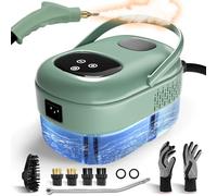 Nettoyeur Vapeur Nettoyeur à Vapeur Haute Pression Nettoyant Vapeur 2500W Nettoyeurs Vapeur pour la maison Steam Cleaner Nettoyeur Vapeur Protable pour Cuisine Sols Meuble Voiture Fenêtre-Vert