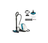 Polti Nettoyeur vapeur traîneau Vaporetto Smart 100_B 1500 W inox 9 accessoires Blanc et Bleu