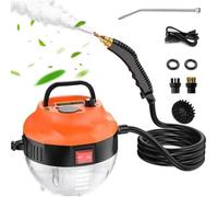 Nettoyeur Vapeur Portable 1500W, défroisseur à Vapeur Portable Professionnel avec 3 brosses et 6 Engrenages réglables pour Un Nettoyage en Profondeur