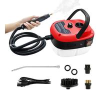 Nettoyeur vapeur portable 2500W avec accessoires, pour hotte aspirante, carrelage et autres surfaces