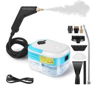 Nettoyeur Vapeur Portatif,1500W Steam Cleaner pour La Maison,Multi-usage Nettoyant Vapeur,Nettoyeur à vapeur portable pour Fenêtres