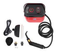 Nettoyeur Vapeur Portatif, Nettoyeur à Vapeur Haute Pression, Compact Rouge - Chauffage Rapide, Polyvalent Pour Cuisine et Voiture, Nettoyage Efficace