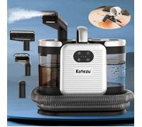 Nettoyeur Vapeur Pour Canapé 1650W, Shampouineuse 15kPa, Nettoyage avec Vapeur 100℃/Eau 60℃, Réservoir 1,6L/0,95L, 5M, Tuyau 1,78M