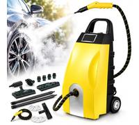 Nettoyeur Vapeur Professionnel 3000 W Haute Performance, Moteur Vapeur Haute Température, Pression De 4 À 5 Bars, Réservoir De 3,5 L Pour Le Dégraissage De Cuisine, Les Tapis Et Les Canapés