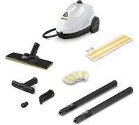 Nettoyeur Vapeur Sc 2 Easyfix Blanc, Pression Vapeur : 3,2Bar, Temps Préchauffage : 6,5Min, Puissance : 1500W, Surface : 75M², Réservoir : 1L, Set De Nettoyage De Sol Easyfix & Buses