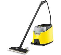 Nettoyeur Vapeur Sc 4 Deluxe Easyfix, Pression Vapeur : 4 Bar, Préchauffage : 3 Min, Surface : 130 M², Réservoir : 0,5 L + 1,3 L, Avec Kit De Nettoyage De Sol Easyfix, Buses, Brosses, Bonnette