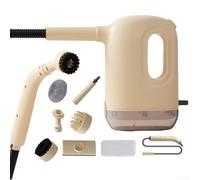 Nettoyeur vapeur sous pression portable 1200 W haute pression, avec réservoir d'eau de 300 ml et kit d'accessoires 8 pièces, pour enlever les taches multi-surfaces, pour cuisine, enlever les taches