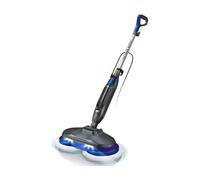 EZIclean Balai nettoyeur vapeur STEAM WAVE 360, 1200 W, 24 g/min, 450 ml, Noir/Bleu