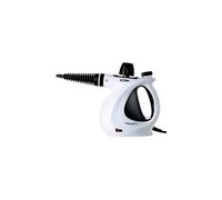 Solac - Nettoyeur vapeur à main LV1301 | 1050W | Réservoir 350 ml | Prêt en 3 min | Câble 3 m | 9 accessoires | Safety Comfort | Poignée ergonomique | Blanc