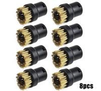 Nettoyeur Vapeur X8 Buses Brosse Filaire Laiton Dernières pour KARCHER SC1+SC2+