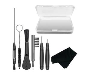 Nettoyeurs D'appareils Audio - Kit d'entretien des Écouteurs, Outils D'aide Auditive, Ensemble Complet avec Fonction De Précision | Utilisation Parfaite pour L’Entretien De Routine De L’équip