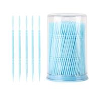 Nettoyeurs de dents à double extrémité avec embout aileron pour l'entretien des dents, cure-dents dans un flacon de rangement portable, double extrémité interdentaire pour étui, soins du flacon de