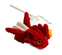 Nettoyeurs De Pipes Artisanaux - Nettoyeurs De Pipes Dragon Fish | Bâtonnets En Peluche Avec Lanterne De Poisson | Fournitures D'art Et D'artisanat | Décoration De Nouvel An Coloré Ensemble De Bâtons