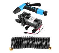 Nettoyeurs Haute Pression Pompes à Pression D'Eau Kit de Pompe de Nettoyage de Pont de Lavage 12 V Débit D'Eau de Mer Douce 5,0 Gpm pour Bateau de Camping-car Kit de Pompe de