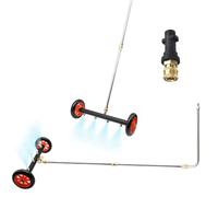 Nettoyeurs Haute Pression Professionnel Outils Nettoyage 4 Buse en Acier Inoxydable et Jardin Nettoyage des Sols Châssis et Voiture 4000PSI