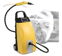 Nettoyeurs Vapeur Électriques Nettoyeur Steam Cleaner Haute Température Multifonctionnel Nettoyant Vapeur A Main Pour Cuisine, Salle De Bain, Canapé, Tapis, Sol, Coussins, Voiture(Yellow,110V)