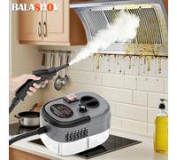 Nettoyeurs vapeur portatifs haute température et haute pression 2500W, pour climatiseur, hotte de cuisine, voiture, nettoyage des sols Basic White