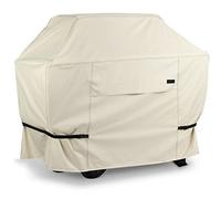 NettyPro Housse de Barbecue à gaz 132,1 cm imperméable 600D Robuste pour Barbecue d'extérieur Weber, Char-Broil, Brinkmann, Nexgrill et Plus Encore, Marron Clair