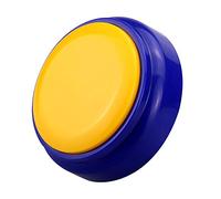 Netual Bouton d'enregistrement facile - Bouton d'enregistrement sonore enregistrable - Bouton d'enregistrement de réponse pour enregistrer votre propre bouton sonore - Bouton facile à pousser pour l'entraînement des animaux de compagnie