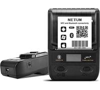 NETUM 58mm Étiquette Thermique Bluetooth avec Batterie Rechargeable, s'applique à Un Code-Barres de Bureau, entrepôt, expédition de vêtements, Bijoux NT-G5
