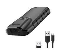 NETUM Bluetooth 2D Barcode Scanner, 3-in-1 Small Portable QR Bar Code Reader Automatic Wireless Gun Scan Back Clip Work with Tablet iOS Android Windows MacOS for Warehouse Inventory POS