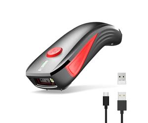 NETUM CS9000 Scanner Bluetooth Code QR - Lecteur Code-Barres 1D 2D sans Fil avec Moteur Honeywell, Scanner Portable pour Inventaire, Android, iOS, Tablette, PC, POS