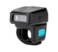NETUM Mini Lecteur de Codes-Barres à Anneau sans Fil Bluetooth 2D, Lecteur de Codes-Barres Portable avec Base de Chargement et mémoire intégrée, Balayage Automatique et continu-RS9000