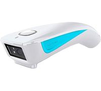NETUM Mini Lecteur de Codes-Barres QR sans Fil 3 en 1 Bluetooth Portable de Poche Petit Lecteur de Codes-Barres 1D 2D Automatique Rapide Balayage précis pour POS C850 Blanc
