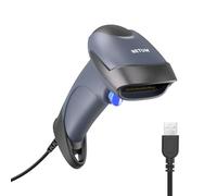 NETUM Scanner de Codes-Barres 2D USB 2.0 Filaire, Lecteur Automatique de Codes QR, Scanner Portable avec Câble USB pour Ordinateur Portable, PC, Caisse et Système POS NT-M5