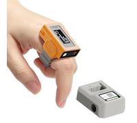 NETUM XR700 Lecteur de code-barres 2D portable à porter en anneau avec écran, Bluetooth, NFC, étanche IP68, lecteur de code QR 1D/2D pour entrepôt et logistique