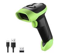 NetumScan Lecteur de codes-barres Bluetooth sans fil USB 1D 2D QR compatible avec ordinateur pour système de pose, supermarché, entrepôt, magasin de détail NSL8BL Pro