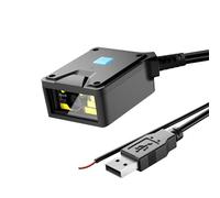 NetumScan Scanner de codes-barres 2D à montage fixe - Lecteur de code 1D/2D/QR de qualité industrielle avec balayage automatique par induction - Port USB - Convient pour les terminaux en libre-service