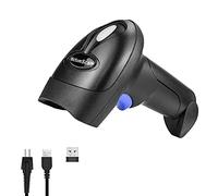 NetumScan - Scanner de Codes-Barres 2D sans Fil, Lecteur de Codes-Barres Scan Automatique QR, PDF417, DataMatrix et MaxiCode Portable pour Ordinateur NSL8