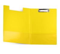 Netuno 1 planche à pince avec couvercle jaune chemise porte bloc A4 clip planches pour documents planchettes à pince planche pour papier porte-bloc pour bureau école tablette porte documents A4