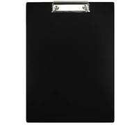 Netuno 1 planche à pince noir porte bloc A4 clip planches pour documents planchettes à pince planche pour papier porte-bloc pour bureau école tablette document tablette porte documents A4