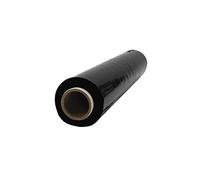 Netuno 1 rouleau de film étirable noir 23 microns 500mm 2,5kg film pour palettes emballage étirable rouleau de plastique extensible pour emballer colis protection plastique emballage déménagement